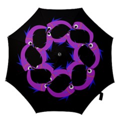 Purple Fishes Hook Handle Umbrellas (small)