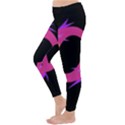 Magenta fishes Winter Leggings  View2