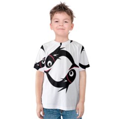 Black Fishes Kid s Cotton Tee