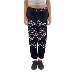 Abstract Fishes Women s Jogger Sweatpants by Valentinaart