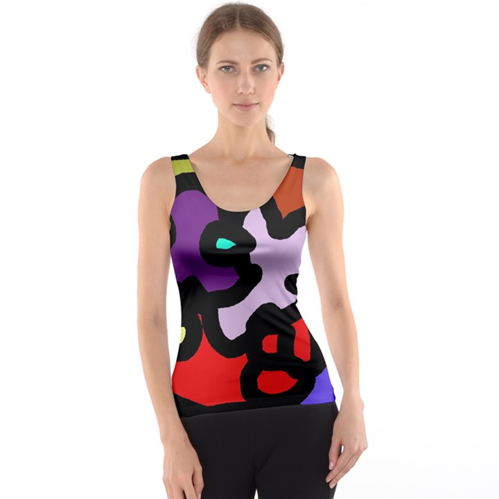 Colorful abstraction by Moma Tank Top