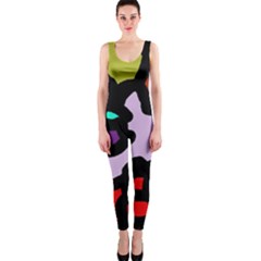 Colorful Abstraction By Moma Onepiece Catsuit