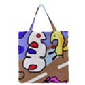 Abstract comic Grocery Tote Bag View1