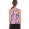 Pink Daisy Pattern Tank Top View2