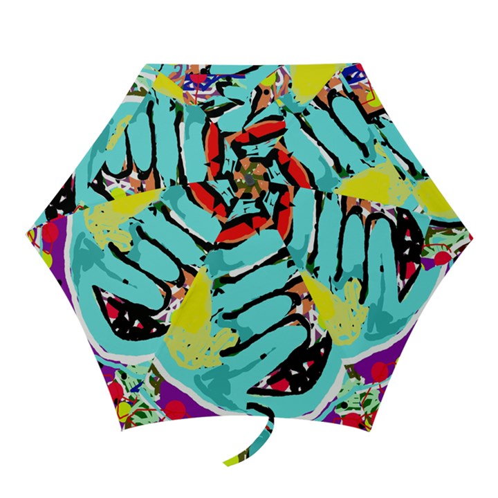 Abstract animal Mini Folding Umbrellas