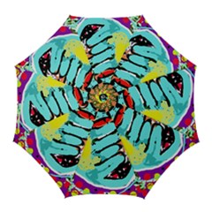 Abstract Animal Golf Umbrellas by Valentinaart