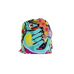 Abstract Animal Drawstring Pouches (small) 