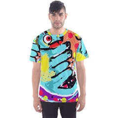 Abstract Animal Men s Sport Mesh Tee