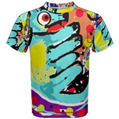 Abstract Animal Men s Cotton Tee by Valentinaart