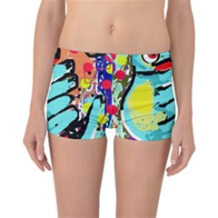 Abstract Animal Boyleg Bikini Bottoms by Valentinaart