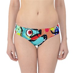 Abstract Animal Hipster Bikini Bottoms by Valentinaart