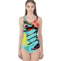 Abstract animal One Piece Swimsuit View1