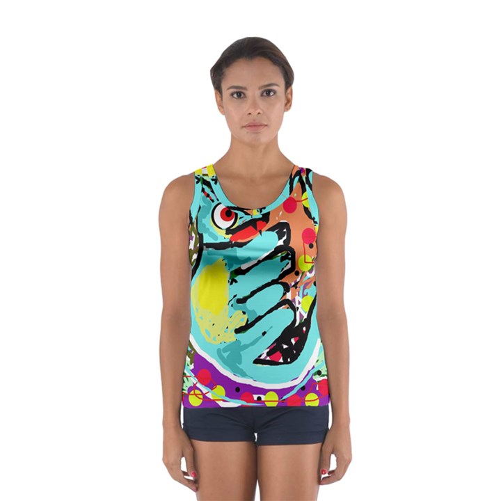 Abstract animal Women s Sport Tank Top 