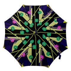 Crazy Abstraction By Moma Hook Handle Umbrellas (large)