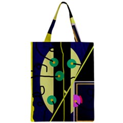 Crazy Abstraction By Moma Zipper Classic Tote Bag