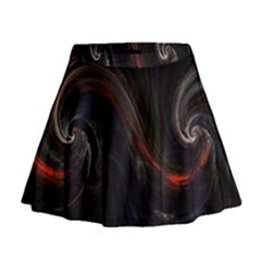 Painted Mini Flare Skirt