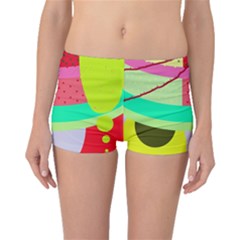 Colorful Abstraction By Moma Boyleg Bikini Bottoms