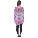 Rainbows And Leaf In The Moonshine Long Sleeve Tunic  View2