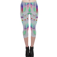 Rainbows In The Moonshine Capri Leggings 