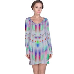 Rainbows In The Moonshine Long Sleeve Nightdress