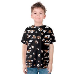 Brown Freedom  Kid s Cotton Tee