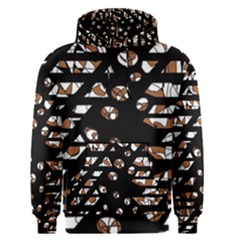 Brown Freedom  Men s Pullover Hoodie