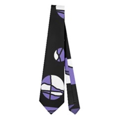 Purple Freedom Neckties (two Side)  by Valentinaart