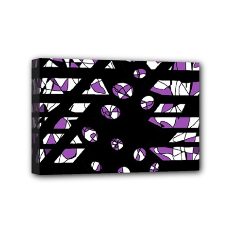 Violet Freedom Mini Canvas 6  X 4  by Valentinaart