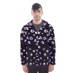 Violet Freedom Hooded Wind Breaker (men) by Valentinaart