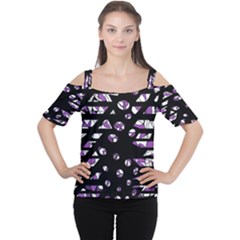 Violet Freedom Women s Cutout Shoulder Tee