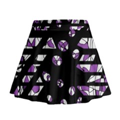 Violet Freedom Mini Flare Skirt