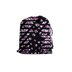 Magenta Freedom Drawstring Pouches (medium) 