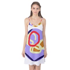 Abstract Circle Camis Nightgown by Valentinaart