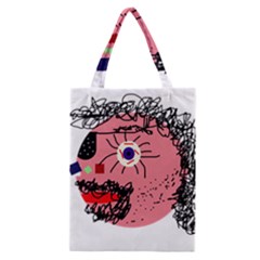 Abstract Face Classic Tote Bag