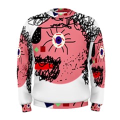 Abstract Face Men s Sweatshirt