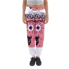 Abstract Face Women s Jogger Sweatpants