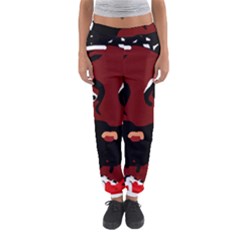 Abstract Face  Women s Jogger Sweatpants