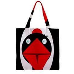 Duck Zipper Grocery Tote Bag