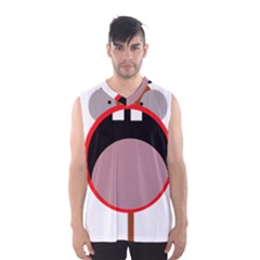 Funny Face Men s Basketball Tank Top