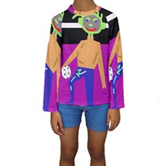 Goalkeeper Kid s Long Sleeve Swimwear