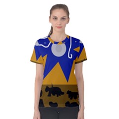 Decorative Abstraction Women s Cotton Tee