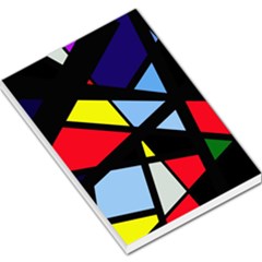 Colorful Geomeric Desing Large Memo Pads