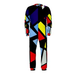 Colorful Geomeric Desing Onepiece Jumpsuit (kids)