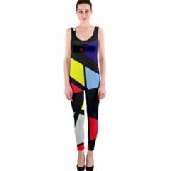 Colorful Geomeric Desing Onepiece Catsuit