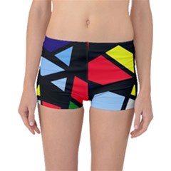 Colorful Geomeric Desing Boyleg Bikini Bottoms