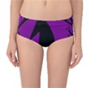 Halloween raven - purple Mid-Waist Bikini Bottoms View1