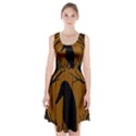 Halloween raven - brown Racerback Midi Dress View1