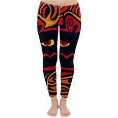 Halloween Decorative Pumpkin Winter Leggings 