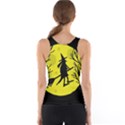 Halloween witch - yellow moon Tank Top View2