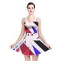 Decorative flag design Reversible Skater Dress View1